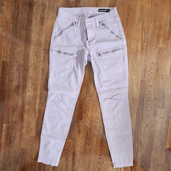 Blank NYC / Moto Utility Jeans / Lilac / Size 26 - Picture 4 of 8